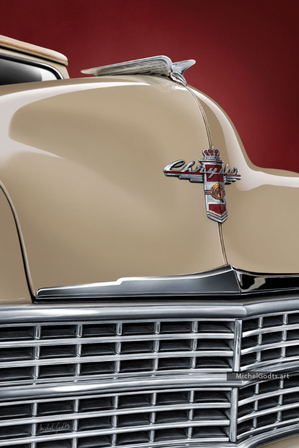 1948 Chrysler New Yorker Convertible :: Fine art photography print - Artwork © Michel Godts