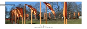 Christo The Gates (1 of 3) :: Photography of public art - Artwork © Michel Godts
