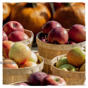 Apples In Baskets :: Fine art photography - Artwork © Michel Godts