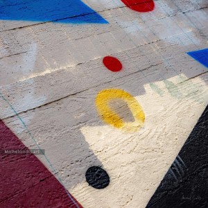 Around The Sun :: Street art abstract photograph - Artwork © Michel Godts