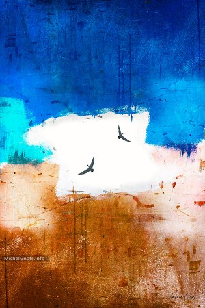 Between Earth And Sky :: Abstract art from manipulated photography - Artwork © Michel Godts