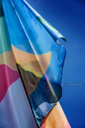 A Flag For All Winter :: Abstract realism photography - Artwork © Michel Godts