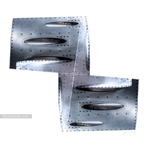 Jet Gun Ports Abstract :: Abstract art from manipulated photography - Artwork © Michel Godts