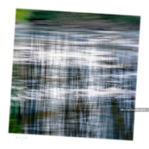 Reflection Mist :: Abstract art from manipulated photography - Artwork © Michel Godts