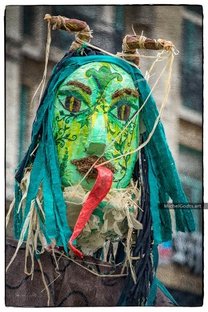 Spring Demon Portrait :: Portraiture Photography - Artwork © Michel Godts