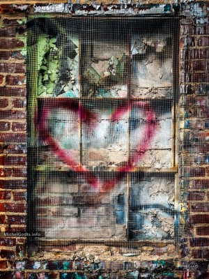 Urban Decay Love :: Urban fine art photography - Artwork © Michel Godts
