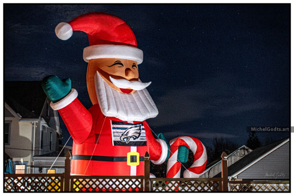 A Very Eagles Christmas :: Fine art street photography print - Artwork © Michel Godts