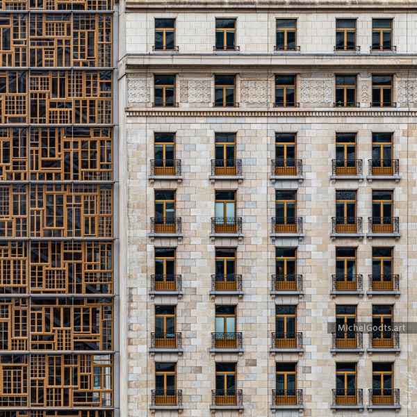 Architectural Symbiosis :: Architecture fine art photography print - Artwork © Michel Godts