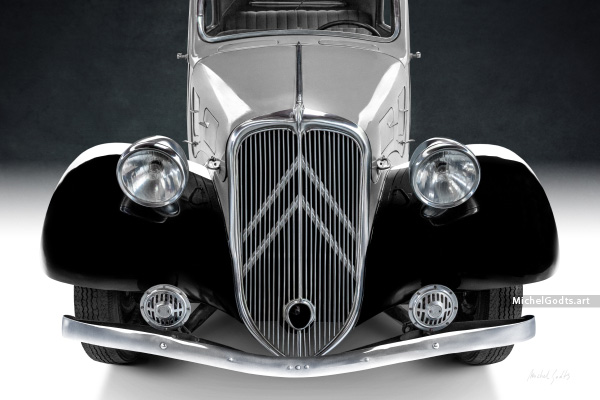 1934 Citroën 7A Traction Avant :: Fine art photography print - Artwork © Michel Godts