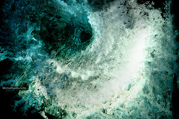 Deep Space Decay :: Abstract digital art from manipulated photography - Artwork © Michel Godts