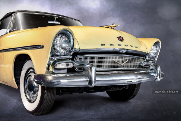 1956 DeSoto Diplomat Custom Convertible :: Fine art photography print - Artwork © Michel Godts