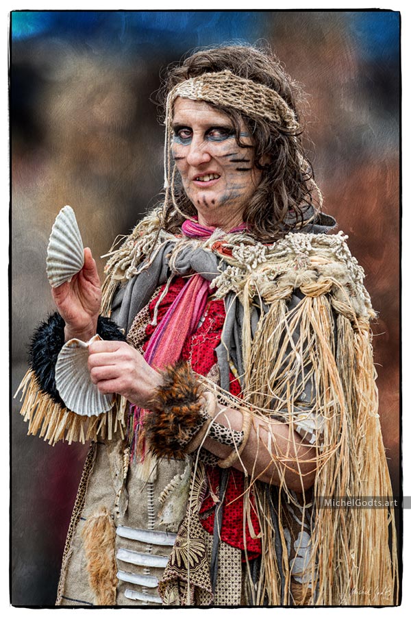 Fertility Witch Doctor :: Portraiture Photography - Artwork © Michel Godts