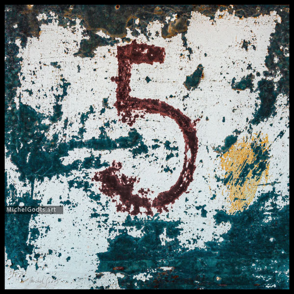 Number Five Decay :: Abstract decay photography - Artwork © Michel Godts