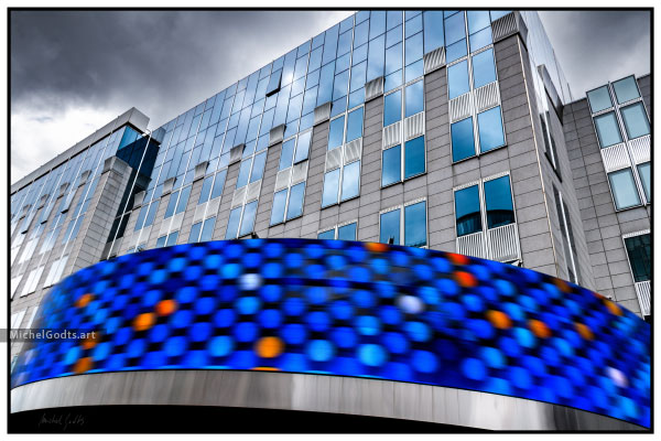 Parlamentarium Kinetic Grid :: Architecture fine art photography print - Artwork © Michel Godts