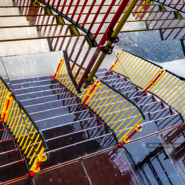 Stairway to Illusion :: Fine art photography print - Artwork © Michel Godts