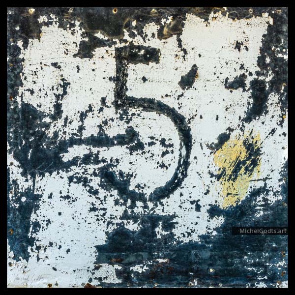 The Decayed Five :: Fine art texture photography print - Artwork © Michel Godts