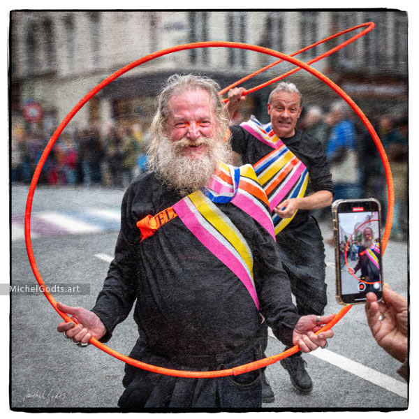 The Jester Elder :: Portraiture fine art photography print - Artwork © Michel Godts