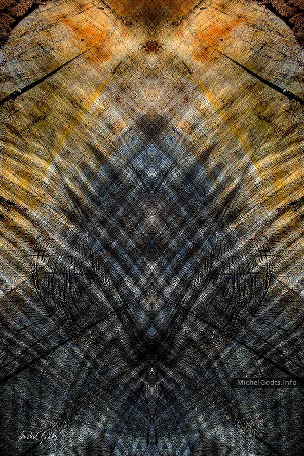 Warrior’s Vault :: Abstract expressionism art from manipulated photography - Artwork © Michel Godts