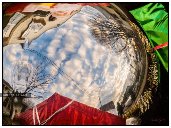 The World For A Christmas Ball :: Urban photography - Artwork © Michel Godts